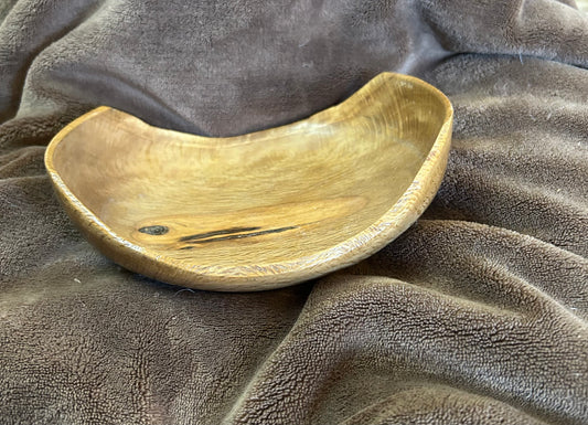 Elm wood bowl